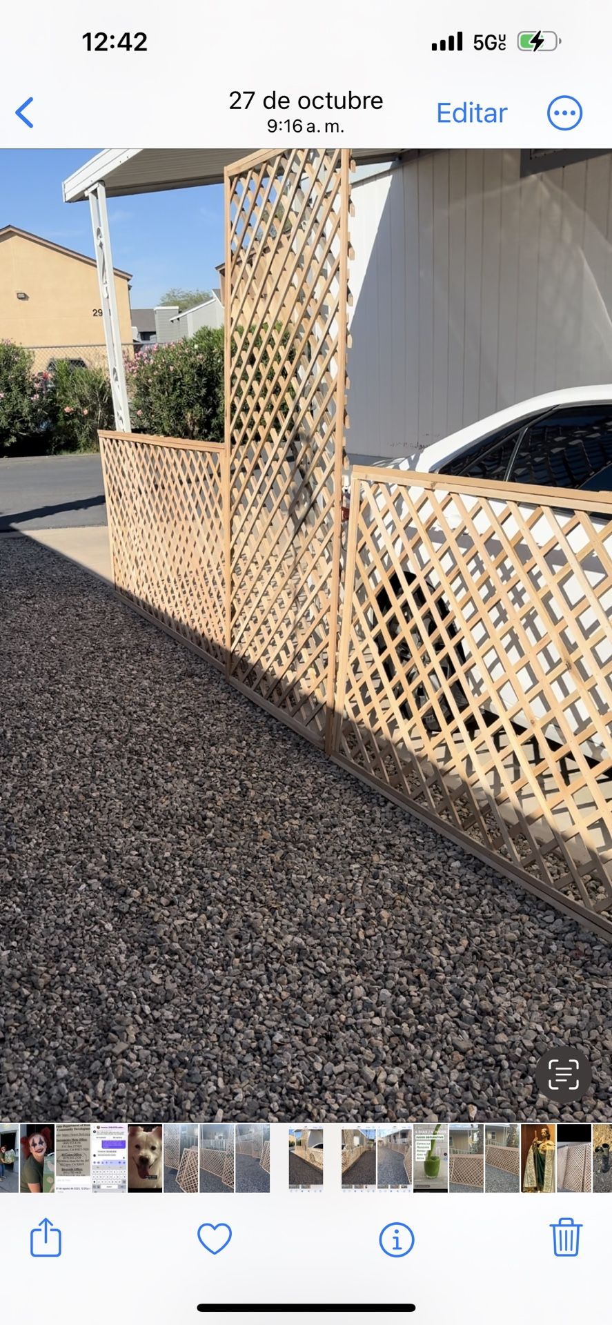 Hoy Nos Llegaron Mas De Estas Magnificas Rejillas Para Patio Y Jardín MIDDN 4x8 Pies Con Marco Muy Resistentes. Entrega A Domicilio 