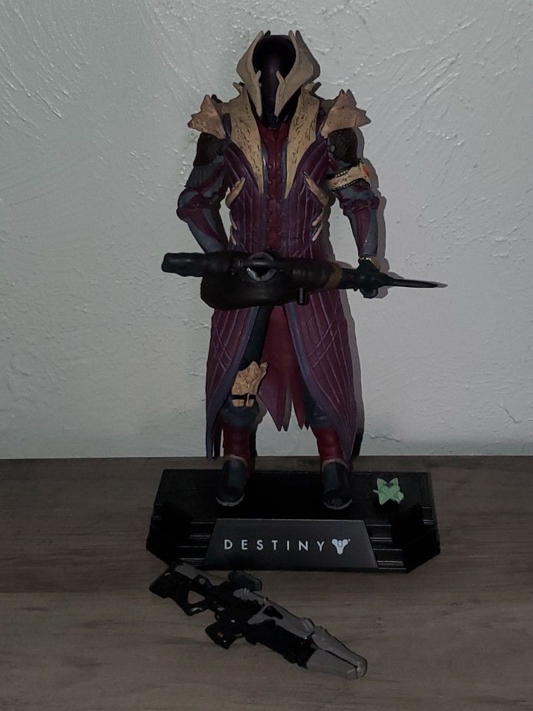 Destiny 6 Inch Kings Fall Warlock Figure By McFarlane! No Box! Excellent Condition!