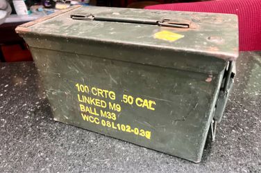 military ammo box