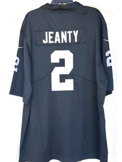 3XL - RAIDERS #2 JEANTY JERSEY