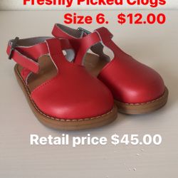 Girl Toddler Freshly Picked Clogs