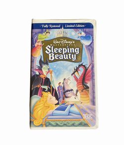 Disney Masterpiece Sleeping Beauty Limited Edition Vhs Tape
