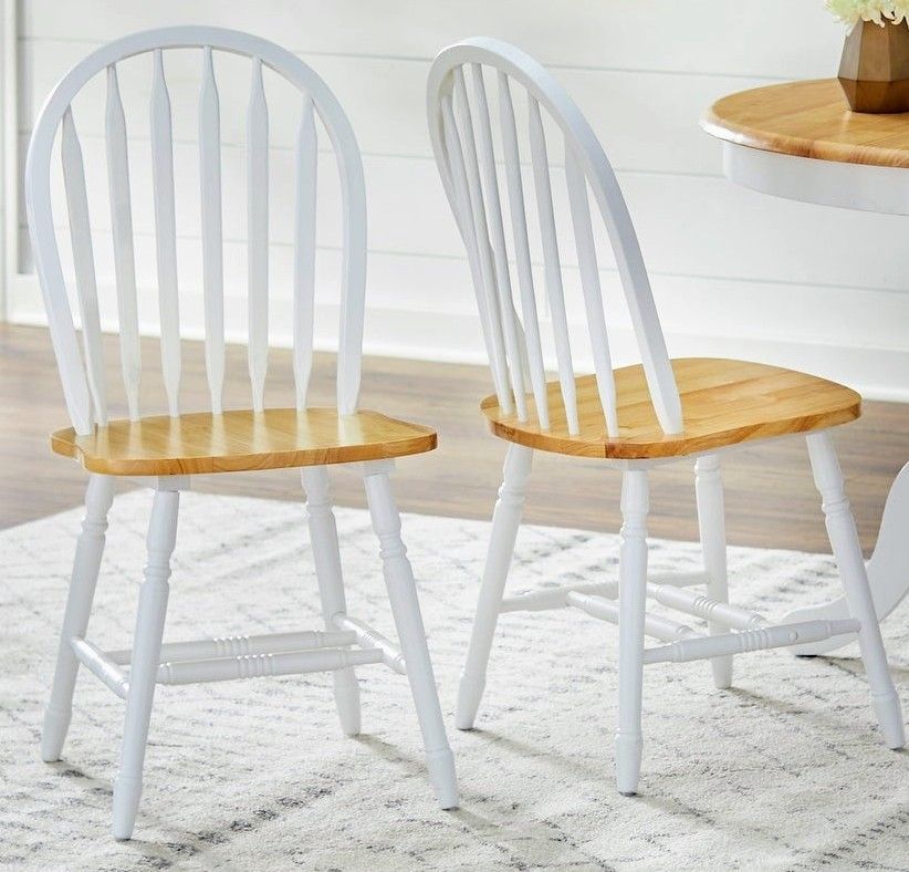 Pair Of Bow Back Chairs