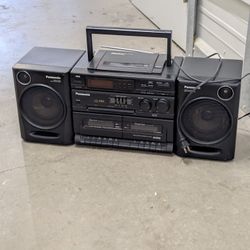 Panasonic Rx -DT610 Portable Radio Boombox Vintage