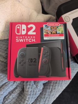 Brand New Unopened Switch 2 w/free game