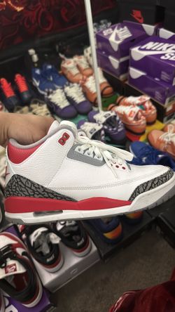 🔥FOR SALE : Air jordan 3 "Fire Red"