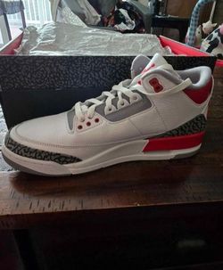 Jordan 3 Retro Mid Fire Red Shoes