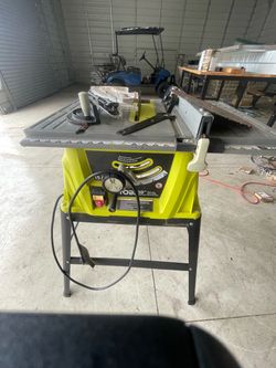 Ryobi 10-Inch Table Saw with Stand