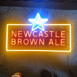 New Castle Brown Ale 🍺 Neon Led Light 