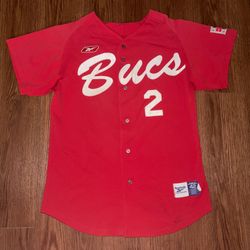 Red Bucs Baseball Jersey