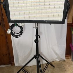 MacTech LED Artist Series 300BC Bi-Color Studio Light Panel + 10ft Stand 
