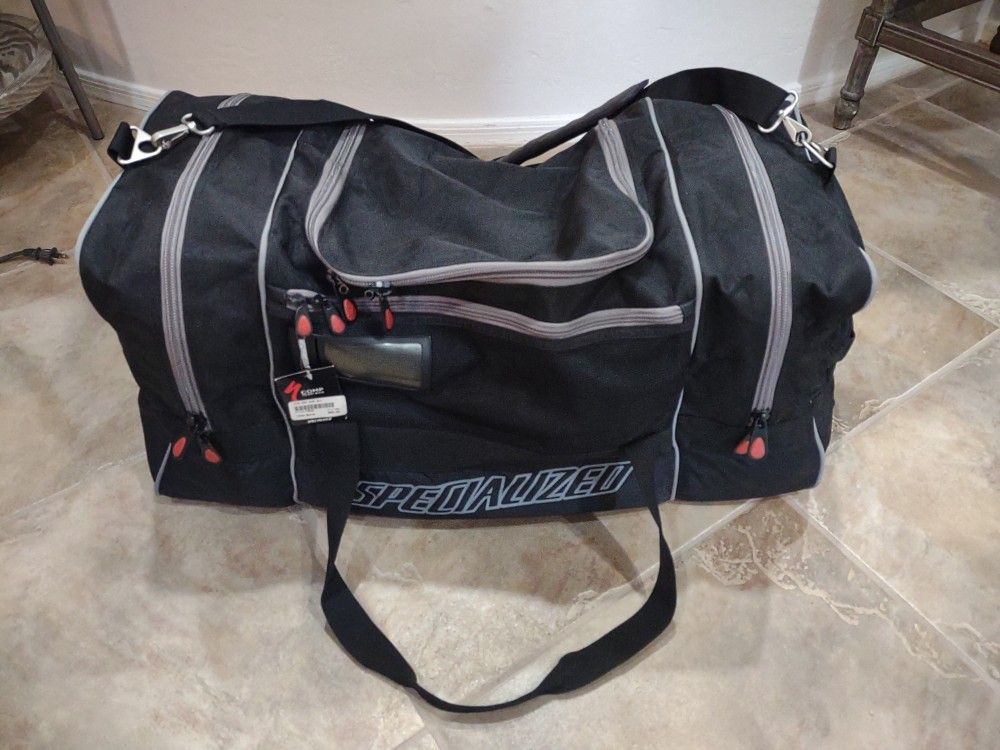 Comp Team Bag. Specialized Duffle Bag. 28 inches wide.