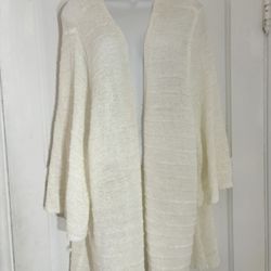 White Cardigan 