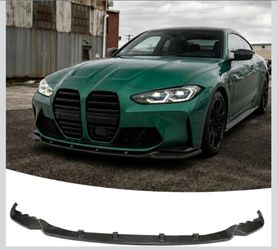 NEW
Front Lip Spoiler for
BMW M3 G80 M4 G82 G83 2021-2026 
3PC Bumper Splitter Kit