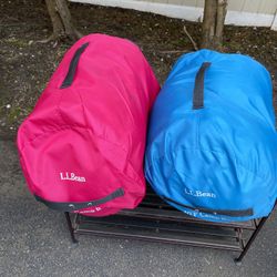 Two LL Bean Sleeping Bags 