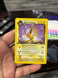 DARK JOLTEON 1ST EDITION