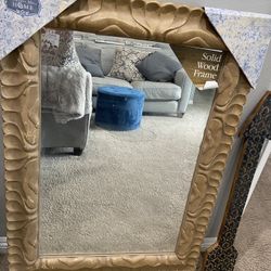 Beautiful Solid Wood Mirror