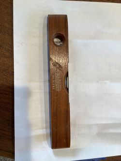 Vintage Stanley Handyman Bubble Level H1292