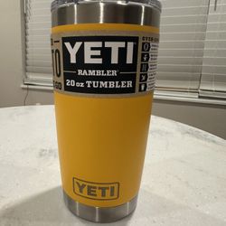 Brand new yeti 20oz tumbler with mag slider lid