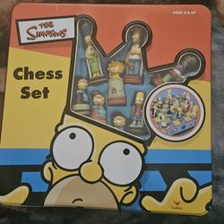 The Simpsons Chess Set Complete