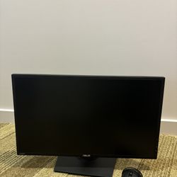 ASUS Monitor With Glow Up Mouse
