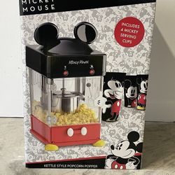 Mickey Mouse Kettle Style Popcorn Popper