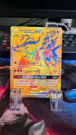 Pokemon Reshiram & Charizard GX