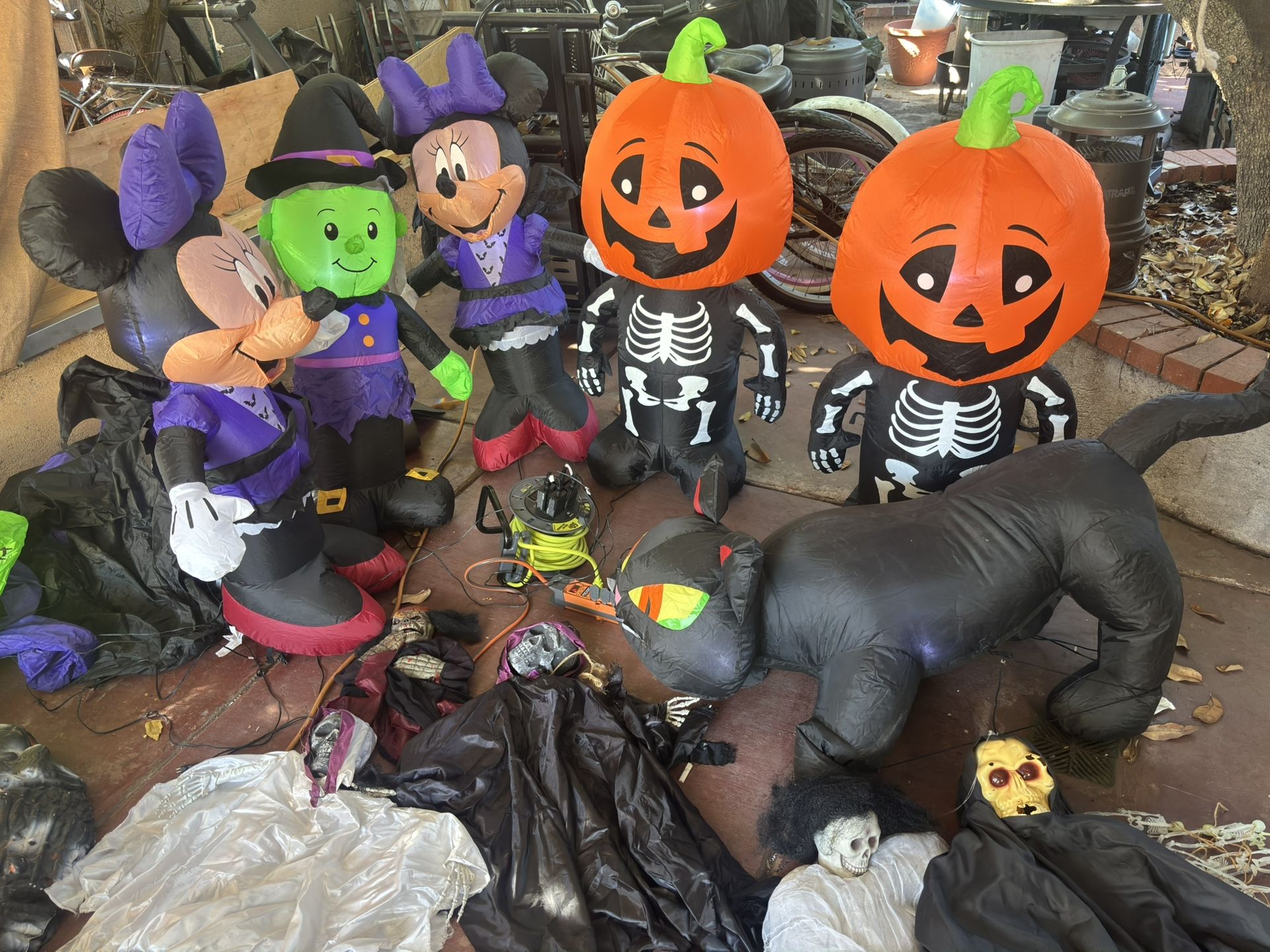 Used Halloween Inflates Decoration