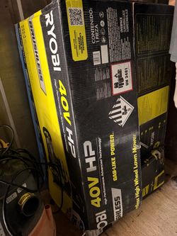 RYOBI 40V HP Brushless 21” Cordless Lawn Mower