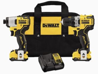 DEWALT XTREME 2-Tool 12-volt Max Power Tool Combo Kit with Soft Case (ChargeIncluded and 2-Batteries Included)