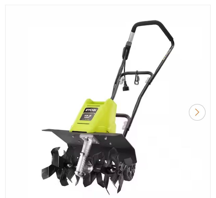 RYOBI 16 in. 13.5 Amp Corded Cultivator