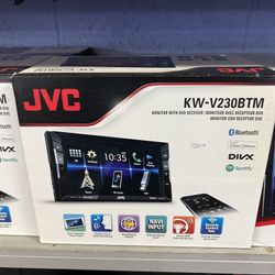 Jvc Double Din Bluetooth Stereo On Sale Today For 199.98 