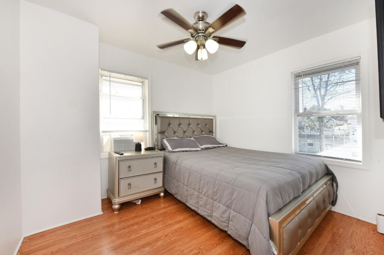 Queen Size Bed Frame, Mattress and 1 Night Stand