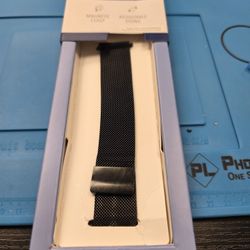 Insignia™ - Stainless Steel Mesh Band for Apple Watch