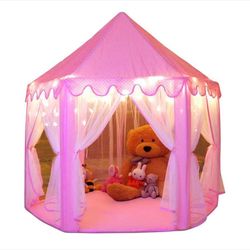 Beautiful Fun Princess Playhouse W Lights  