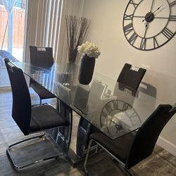 Glass Dining Table