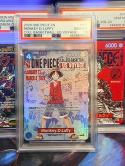 One piece psa 10 luffy