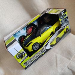 Thunder Remote Control Racecar 49MHz Neon Green