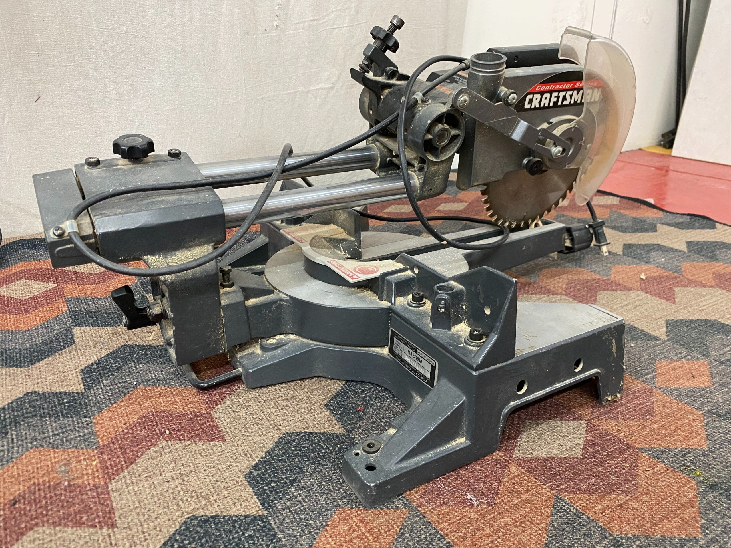CRAFTSMAN Contractor Series Miter Saw Model #113234940