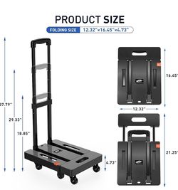 🚚 Heavy Duty Folding Hand Truck / Utility Cart – NEW ✨