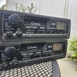 Oem optional Honda access civic eg ej cassette radio eg9 eg6