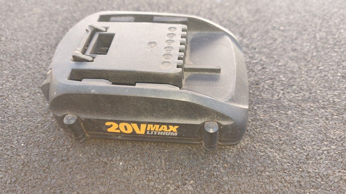 Worx 20v Lithium Battery