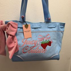 Juicy Couture Retro Strawberry Tote