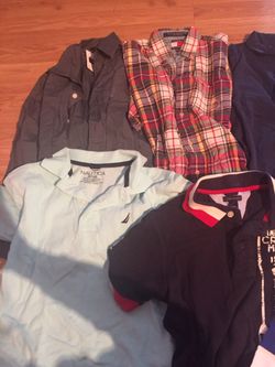 Boys shirts & t-shirts.