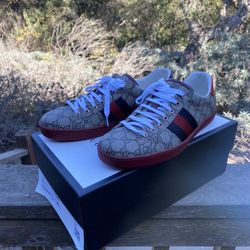 Gucci Ace GG Supreme Red 