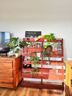 Palette shelf