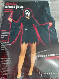 Halloween costume - ghost face