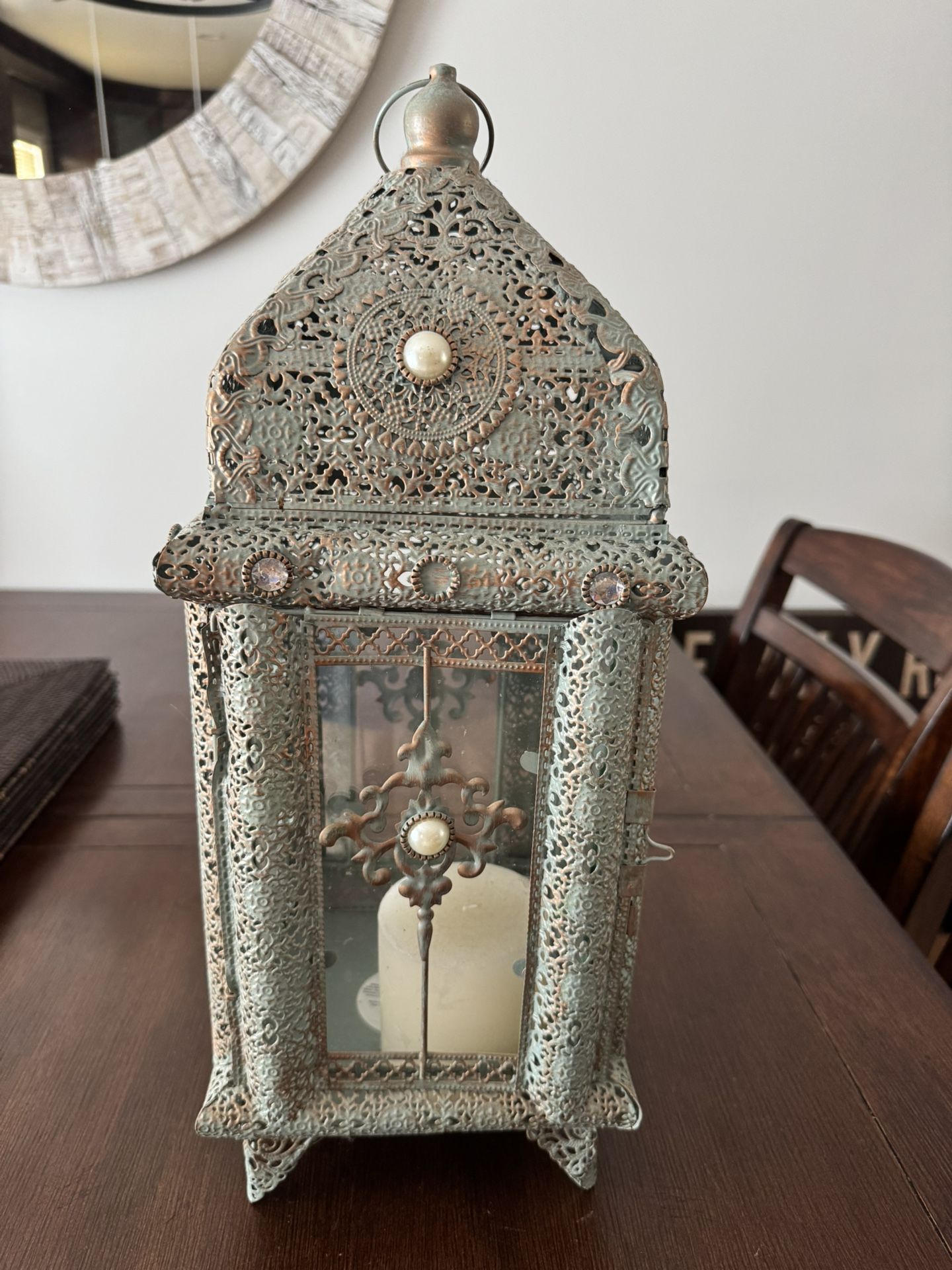 Pier One Moroccan Decorative Tabletop Lantern