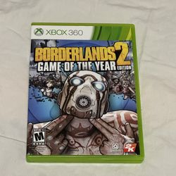 Bordelands 2 Xbox 360 Game Of The Year