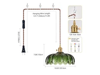 Hanging Lamp Plug in Pendant Light